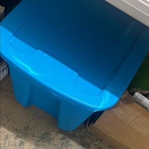 Blue Storage Bin